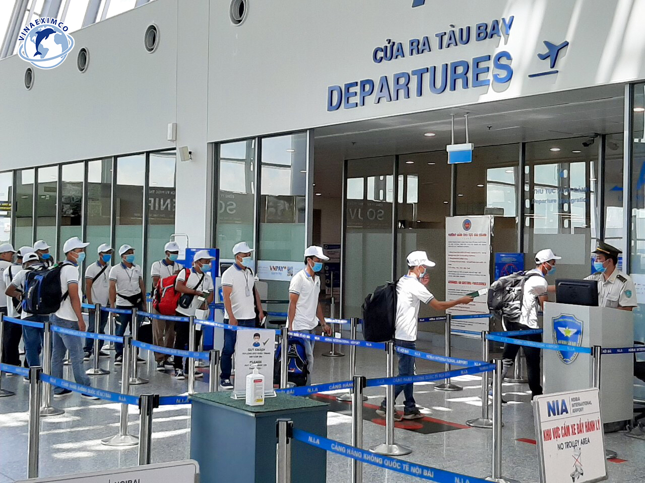 VINAEXIMCO(CEMA) tuyển 500 lao động xây dựng sân bay Đào Viên Đài Loan